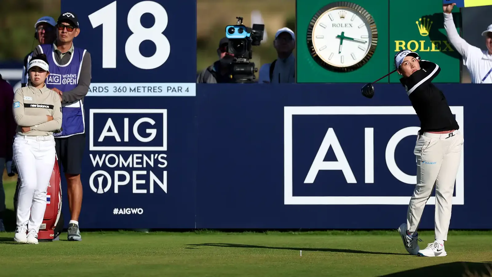 Haeran Ryu takes 1-shot lead in round 2 of Women's British Open