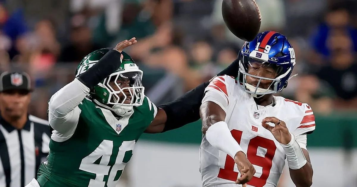 Giants' Harbaugh: Beckham has 'done enough' to make NFL roster