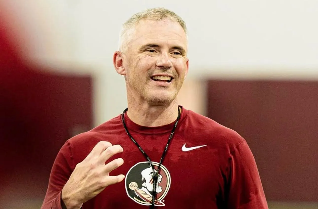 Mike Norvell talks FSU football’s first day in pads: “Very competitive, some heightened emotions”